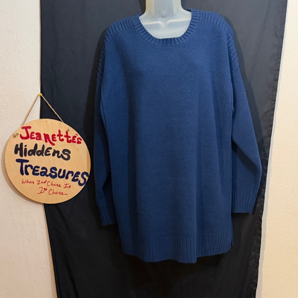 💥NI💥 a.n.a Deep Blue Knit Top